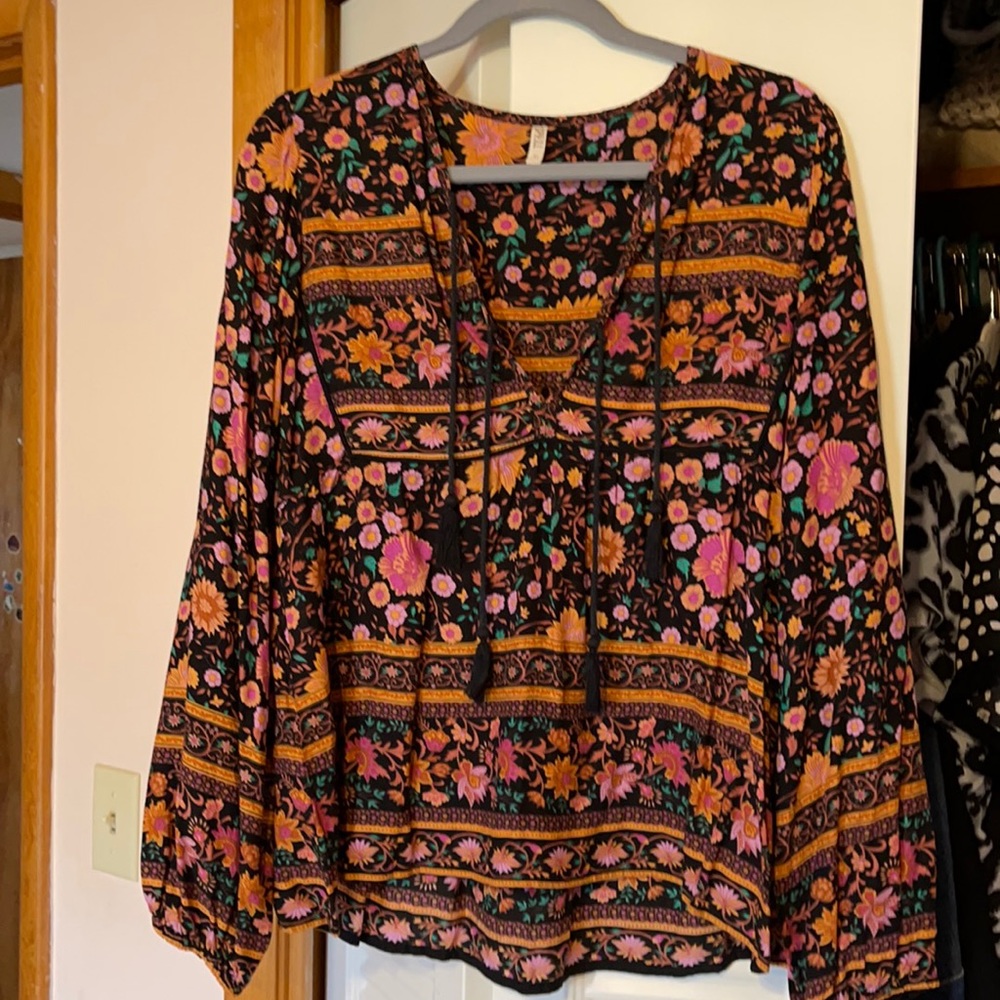 Spell Folktown Wintergarden blouse